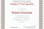 Certyfikat ITC Infrared Training Center INFRARED THERMOGRAPHER LEVEL 2 recertyfikacja